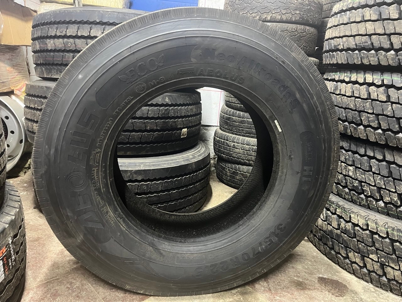 Грузовая шина Aeolus Neo Allroads S 315/70 R22.5 156/150L, рулевая ось