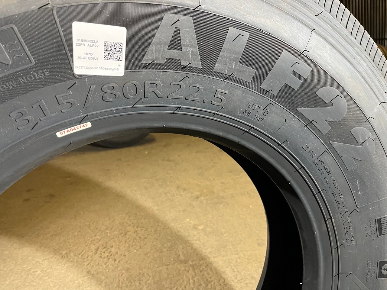 Грузовая шина Alceed ALF22 315/80 R22.5 167D, Рулевая ось