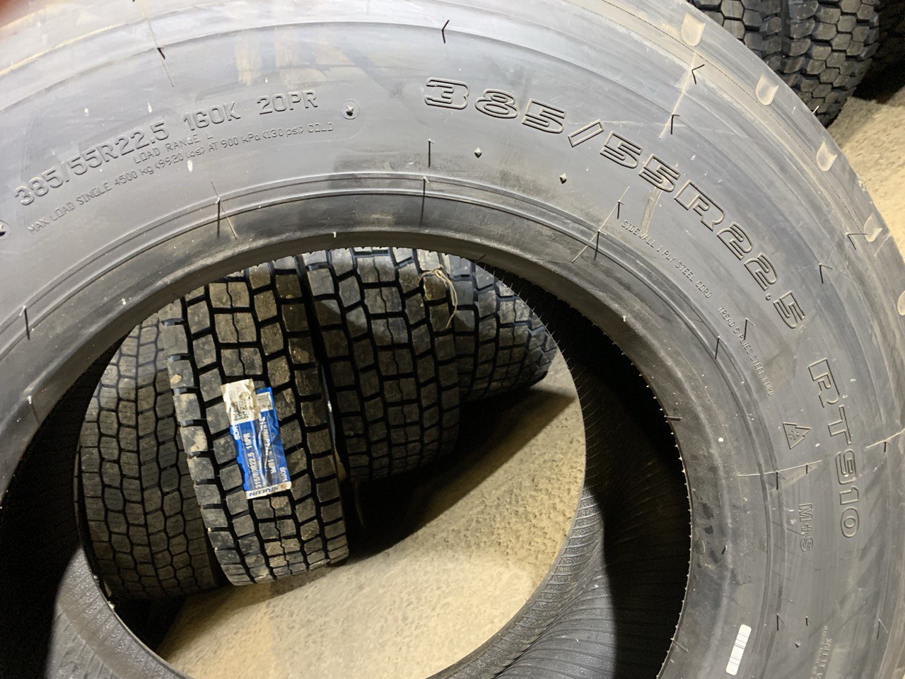 Грузовая шина DoubleCoin RT910 385/55 R22.5 160K, Прицеп