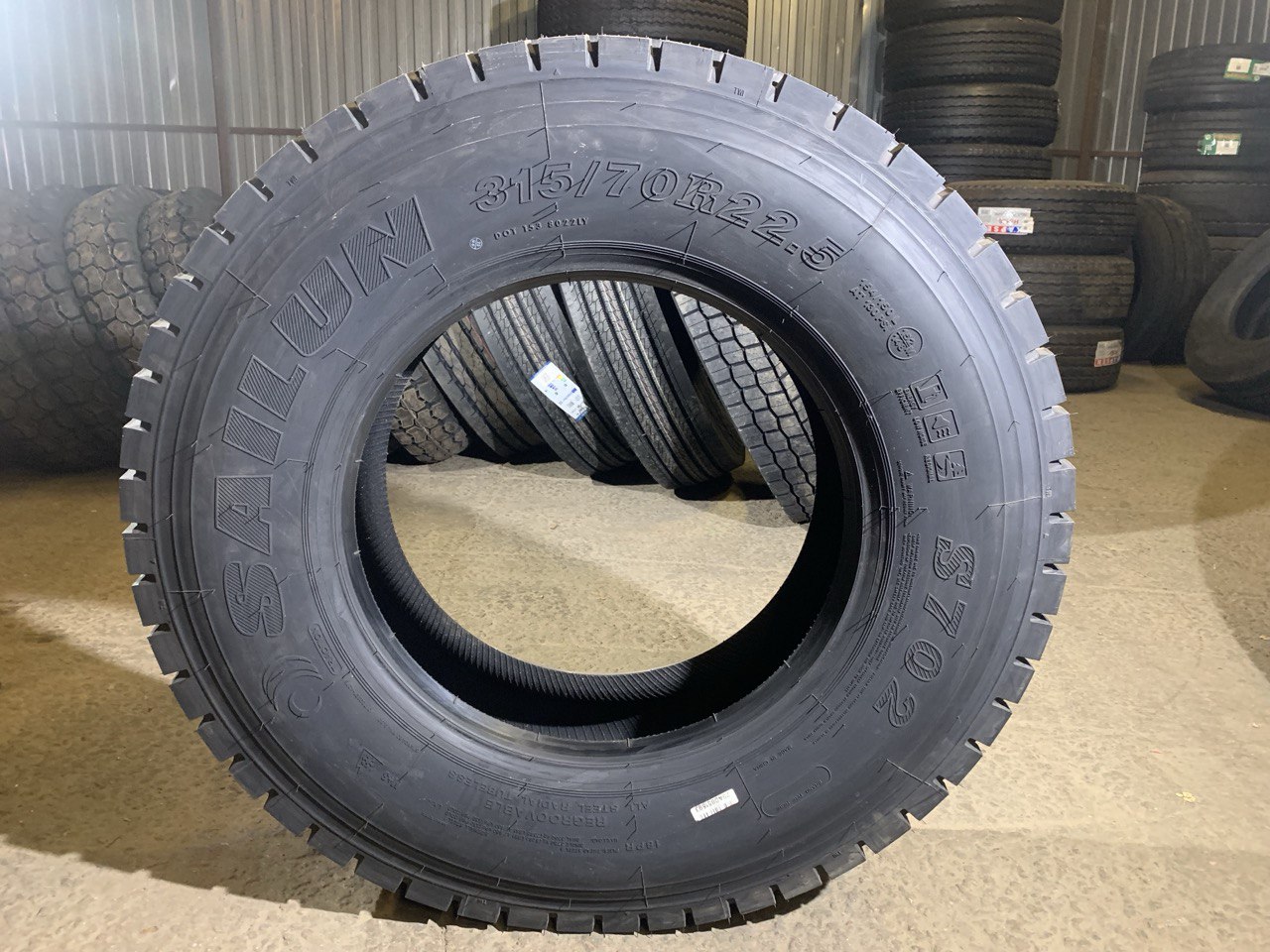 Грузовая шина Sailun S702 315/70 R22.5 154/150L, ведущая ось