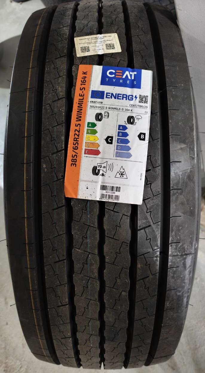 Грузовая шина CEAT WINMILE-S 385/65 R22.5 164K, Рулевая ось