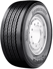 Грузовая шина Bridgestone Ecopia H-Trailer 001 385/65 R22.5 160K, прицеп