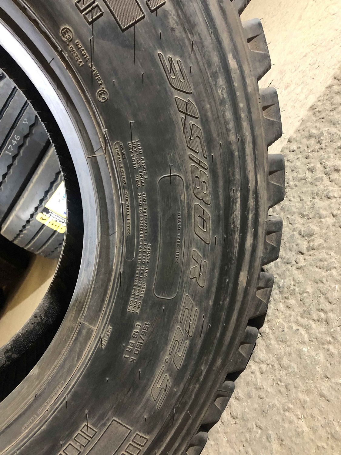 Грузовая шина Pirelli TG:01 315/80 R22.5 156/150K, ведущая ось