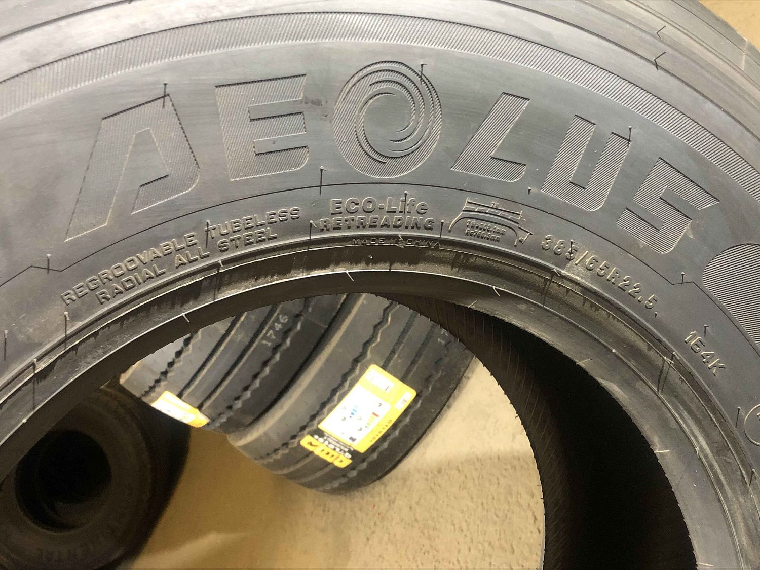 Грузовая шина Aeolus Neo Allroads T2 385/65 R22.5 164K, прицеп