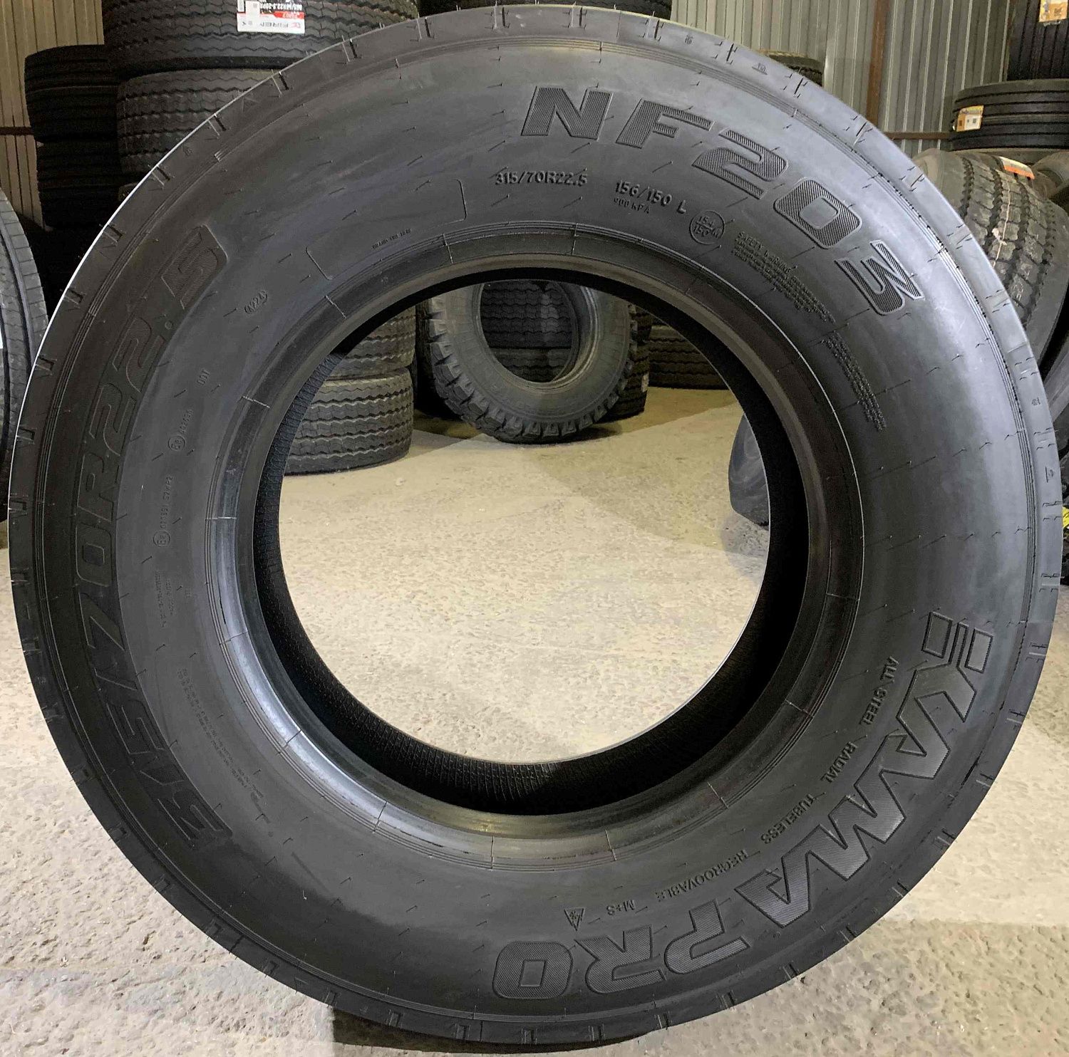 Грузовая шина Кама Pro NF203 315/70 R22.5 156/150L, рулевая ось