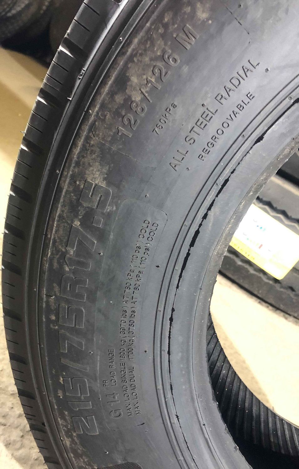 Грузовая шина GoldenCrown CR960A 215/75 R17.5 128/126M, Рулевая ось