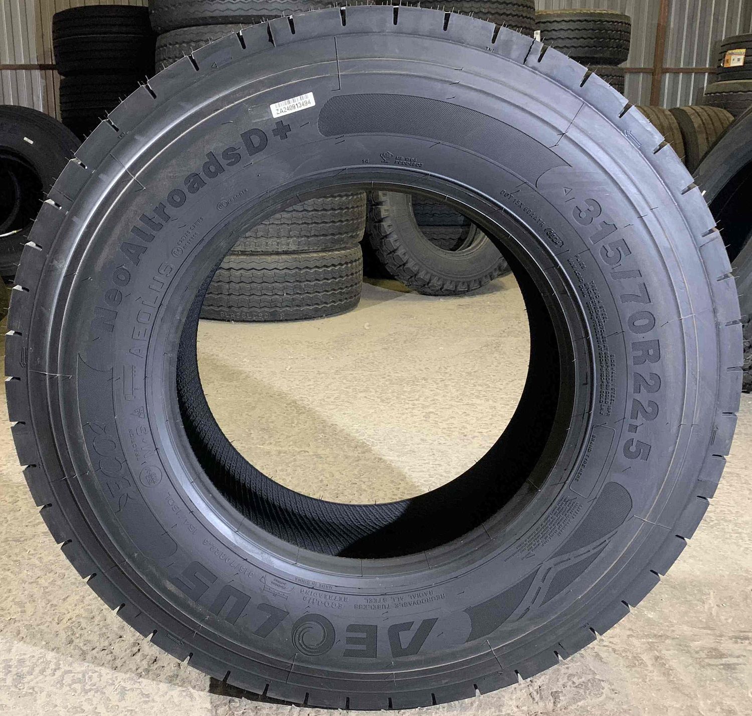 Грузовая шина Aeolus Neo Allroads D+ 315/70 R22.5 154/150L, ведущая ось
