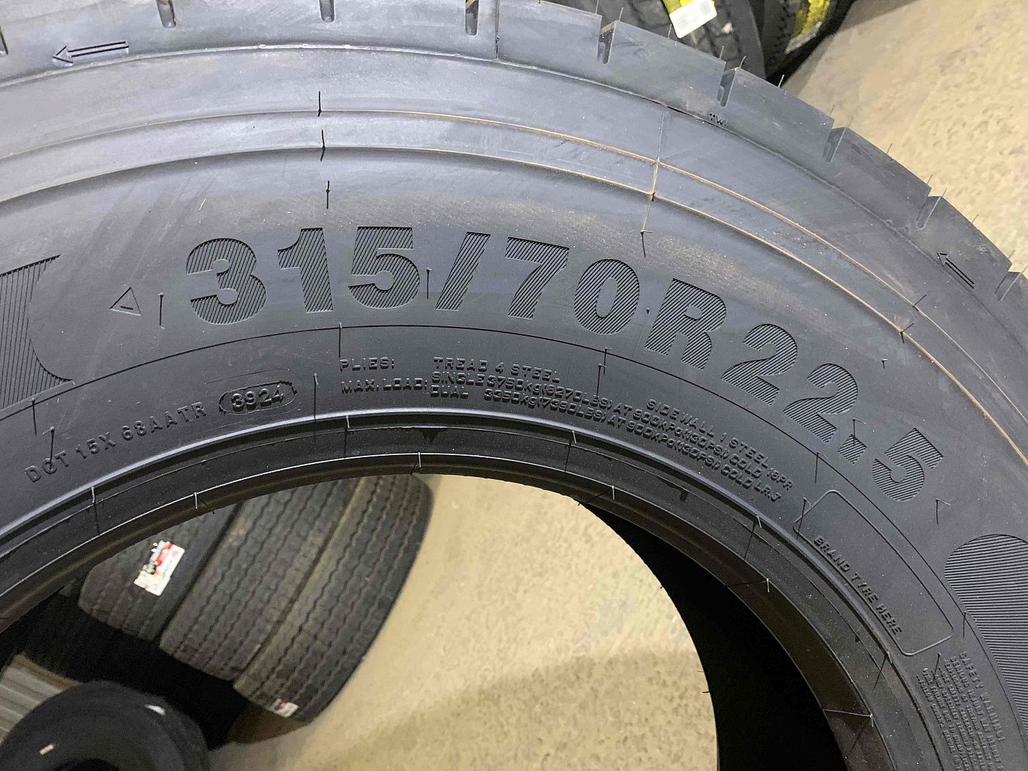 Грузовая шина Aeolus Neo Allroads D+ 315/70 R22.5 154/150L, ведущая ось