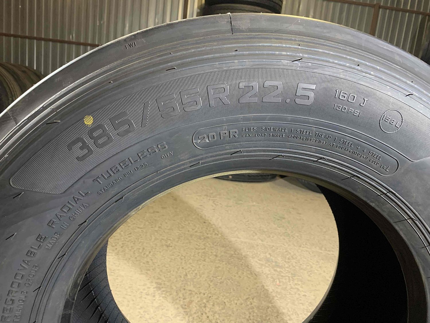 Грузовая шина Triangle TRT02 385/55 R22.5 160J, прицеп