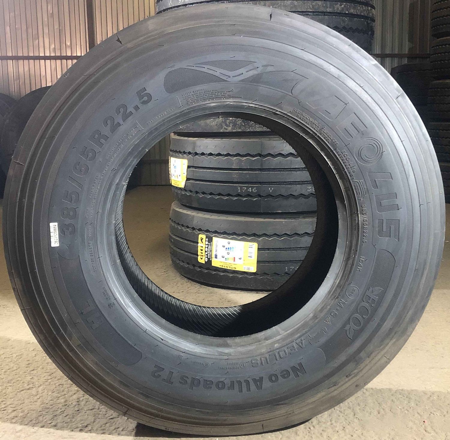 Грузовая шина Aeolus Neo Allroads T2 385/65 R22.5 164K, прицеп
