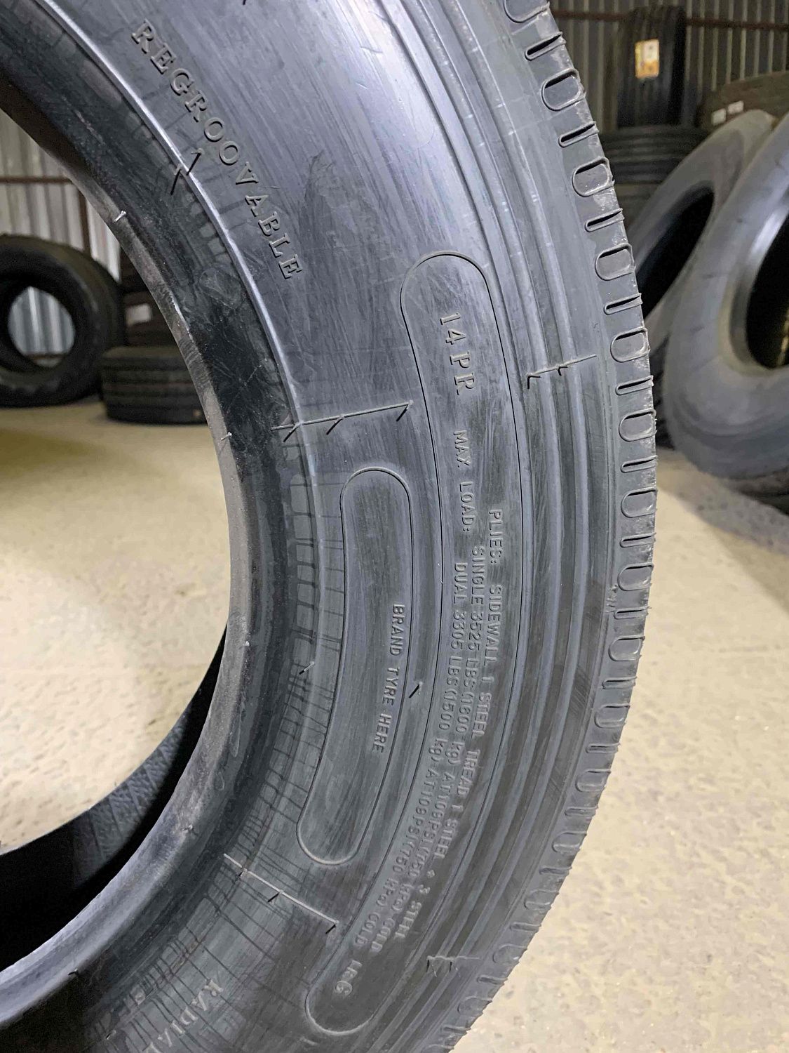 Грузовая шина Linglong F820 205/75 R17.5 124/122M, Рулевая ось